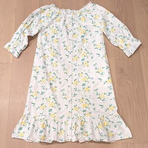 Floral Cotton Vintage Nightdress